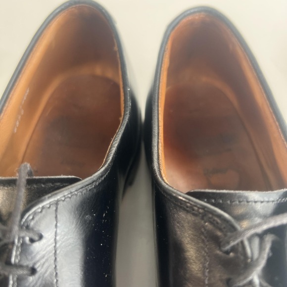 Allen Edmonds Delray Shoes Mens 11.5 A Black Leather Split Toe‎ Dress main image 6